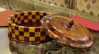 wooden hot pot