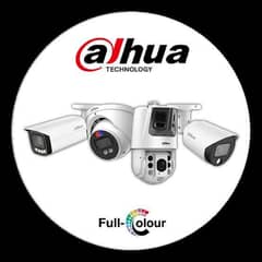 cctv camera package with installation dhaua and hikvision