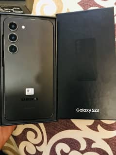 Samsung S23.  New   Phone box packed