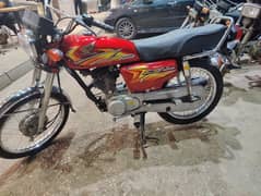 Honda 125 Red Karachi, 2021 july