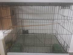 Iron folding cage and breeder box 1 piece 3000