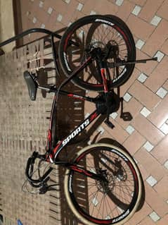 sports bicycle for rods