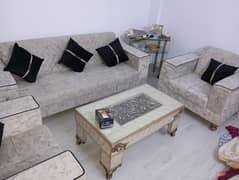 7 Seater Sofa set with Table