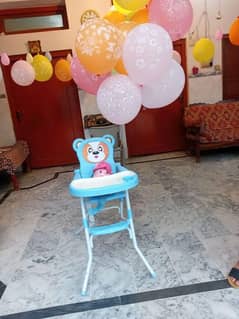 Baby High Chair – Gently Used, Foldable & Easy to Clean