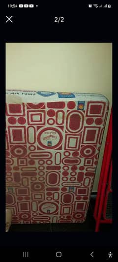 master molty foam  original  single bed mattress