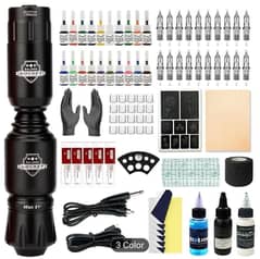 tattoo machine with complete kit (everything included)