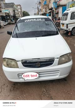 suzuki alto 2008 model bilkul fresh gari hy  excheng  posible any car