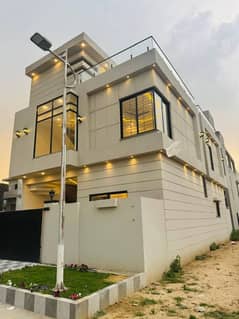 5 Marla Brand New Luxury Corne House for Sale B-17 MPCHS Islamabad (Block F) Prime Location | tylish Design | Solid Construction