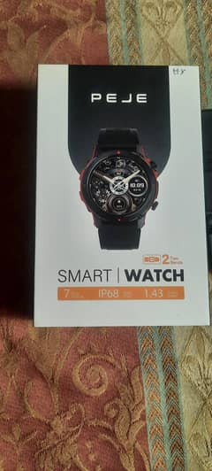 smart watch Amoled screen 7 days battery timing new condition
