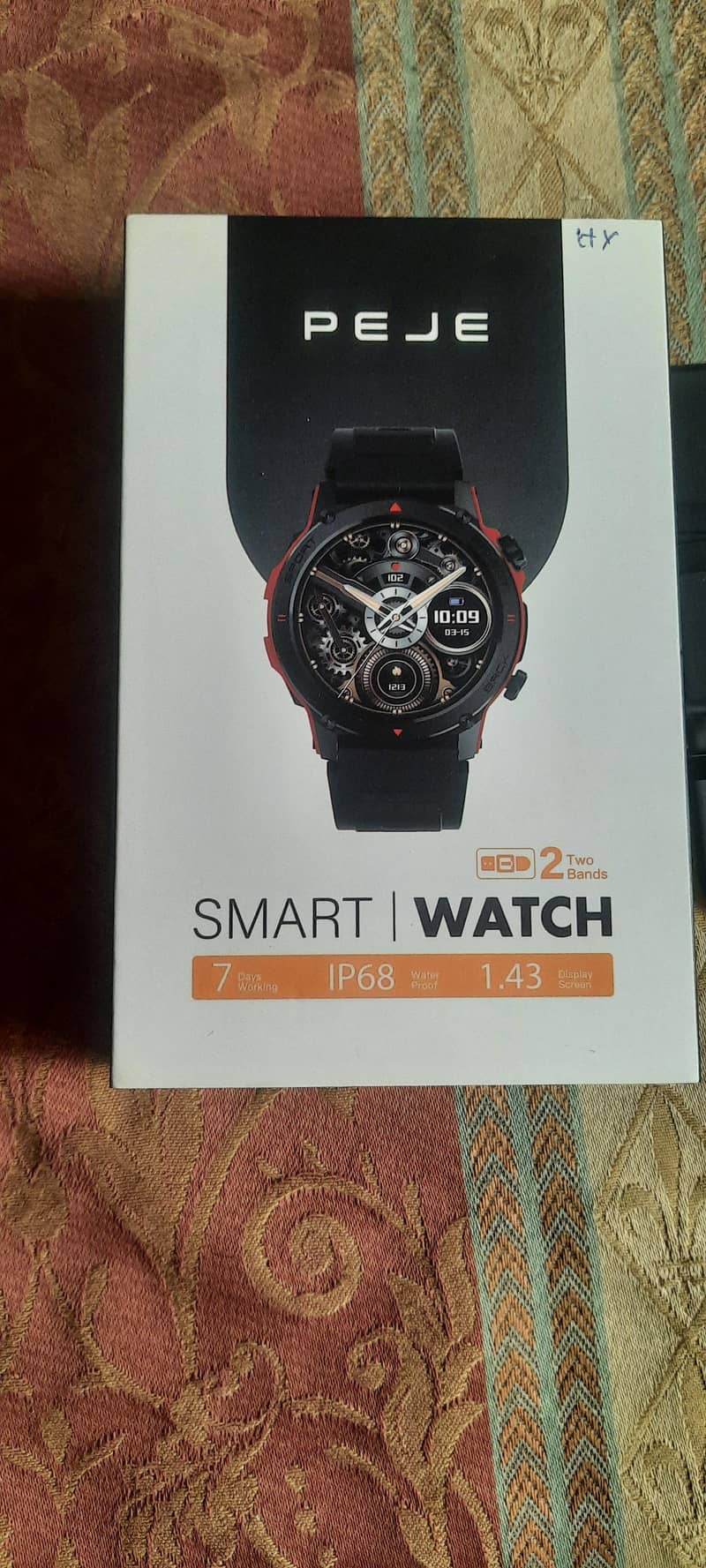 smart watch Amoled screen 7 days battery timing new condition 0