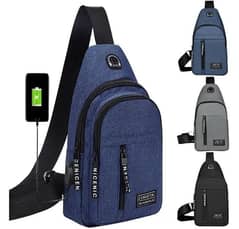 Sports Sling Bag Chest Bag Crossbody Casual Shoulder Bag