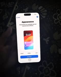 apple iphone 13,14,15 pro , max all 100% original clear dotted panel