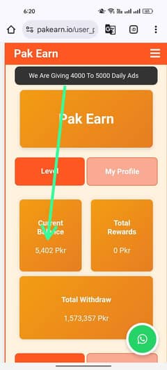 Earning
