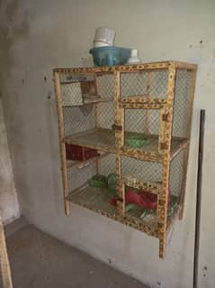 Wood cages