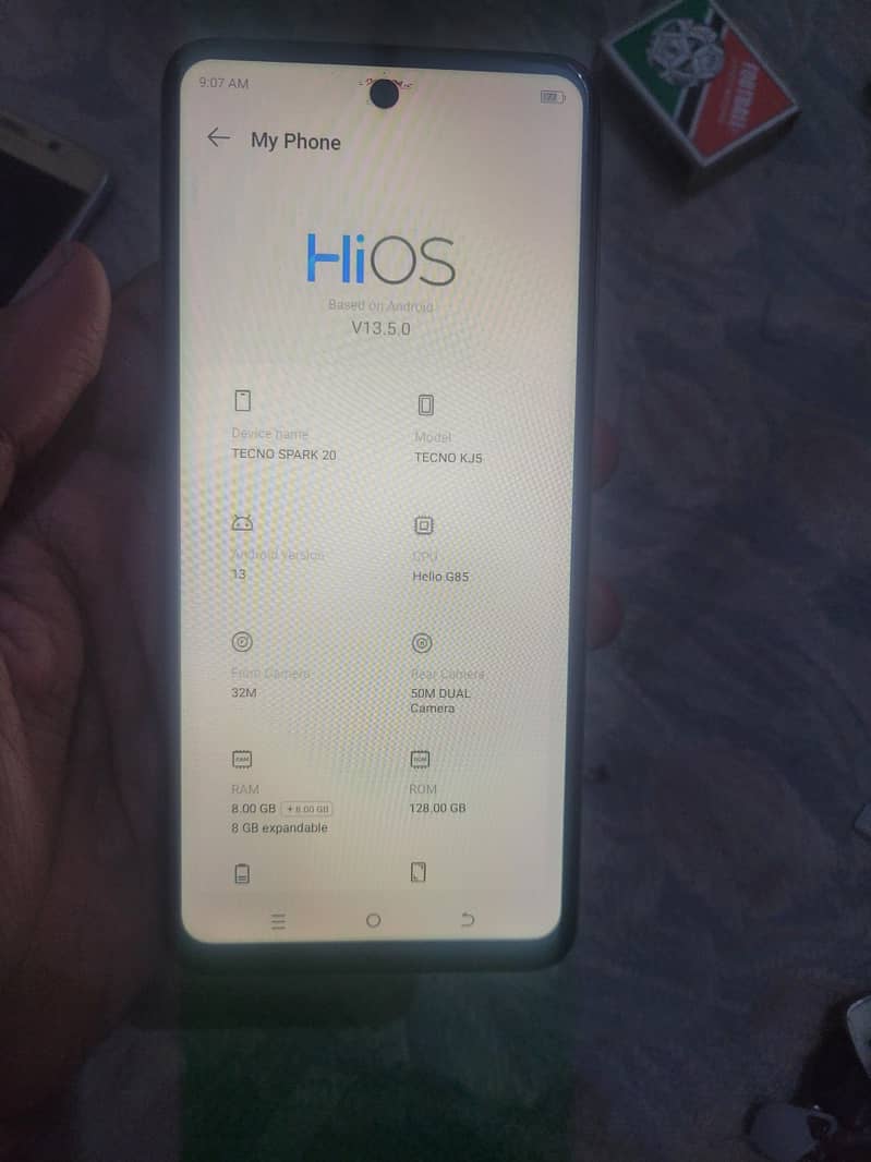 Tecno spark 20 Non pta  8+8Ram 128 memory 1