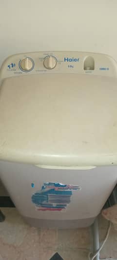 haier washing machine