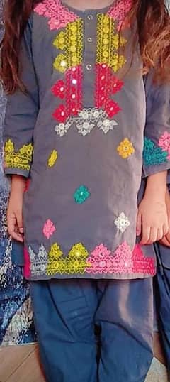handmade embroidery dress