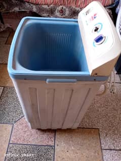 Plastic washing machine for sail