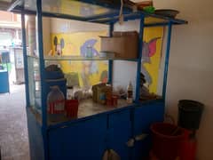 fries counter and burner and karahi for sale
