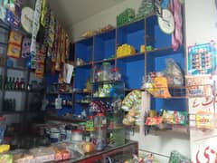 Shop rack and counter