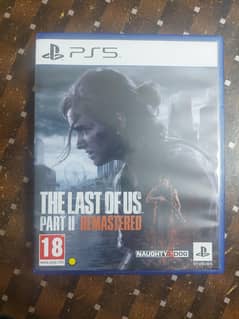 Last of Us Part 2 Remastered disk for sale