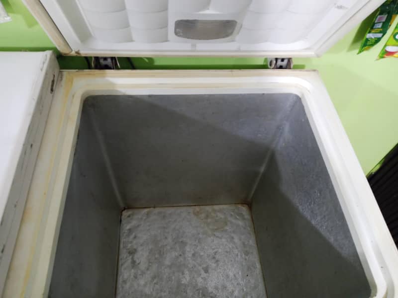 waves deep-freezer running position 0