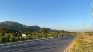 Margalla Road Front Open Corner Plot Huge Extra Land & Breathtaking Margalla Views!