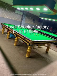Snooker Table For Sale / Billiards Tables/ Rasson Table / Snooker