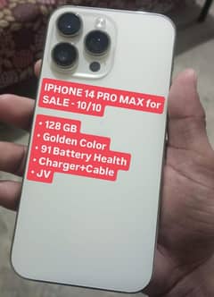 IPHONE 14 PRO MAX for SALE - 10/10