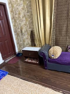 2 Double Bed without mattress and 1 7 Seater Sofa