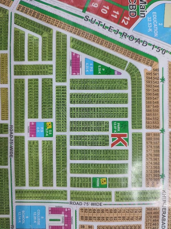 10 Marla Plot K Block On Ground Reasonable Price Plot Available For Sale 1