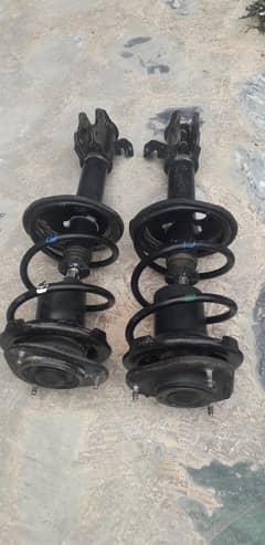 TOYOTA corolla Front and rear suspension