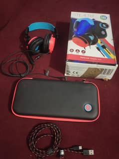 Nintendo switch  hadphone  USB power & box original new