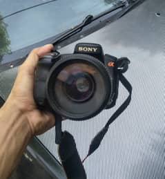 SONY DSLR Camera with 2 lense & complete accessories