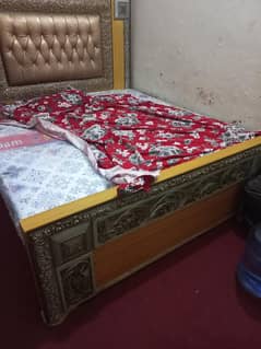 King Size Double Bed With Mattress