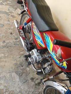 Honda cd70 2021 model Punjab registered 03009449434