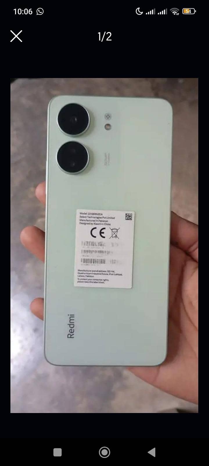 redmi 13c 10/10. condition full box 0