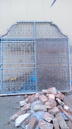 iron grill with sliding 7*5.3 ft