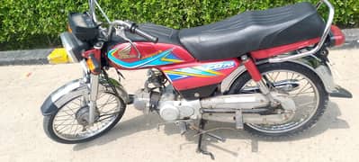 Honda CD 70 model 2019 all documents original hi Biometric available