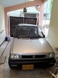 mehran vx ac, genuine 74000kms run.