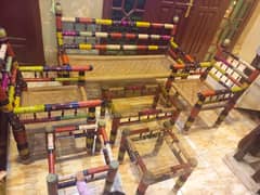 Traditional authentic coffee table set