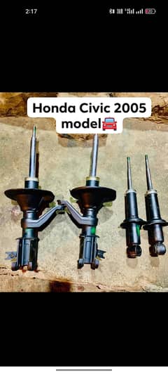 Honda Civic front back shock Japanese warranty 