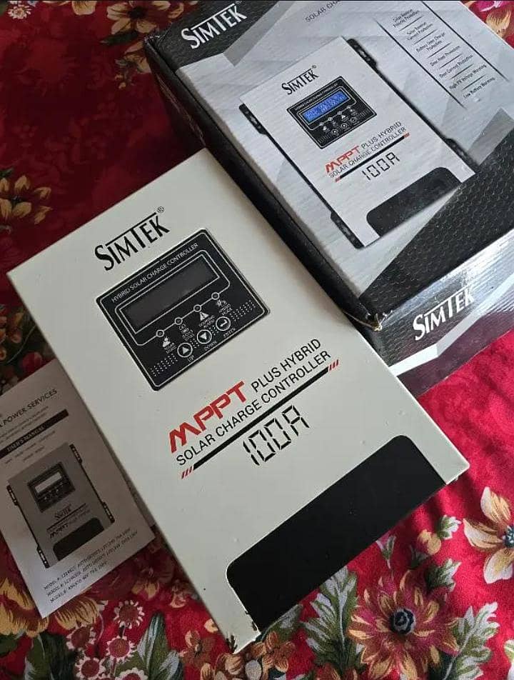 simtek 100 amp hybrid charge controller 0