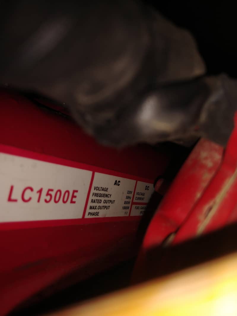 Lancer Generator A Class Primium LC1500E KV 9