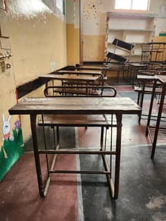 School benches Ideal for Two Students sitting