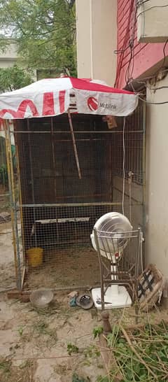 cage 10fit lambai 4 fit chorai or 7 fit hight behot he acha chage jali