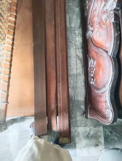 wood  bed