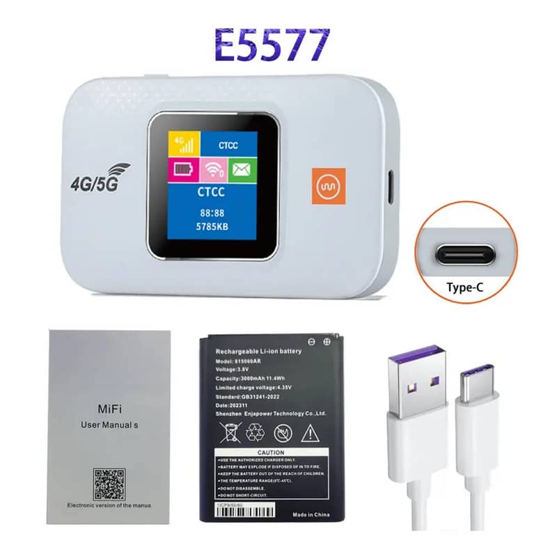 Portable 4G Internet Device – Fast WiFi, All Networks, 10+ Users 3