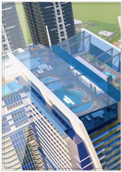 Goldcrest Views Tower A | Luxury 2 Bedroom Apartment on 23rd Floor with swiming pool and margalla facing in DHA phase II Islamabad