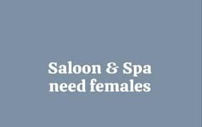 Required Female Therapist for spa